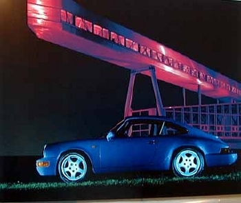 Porsche 911 Carrera Rs Poster, 1992