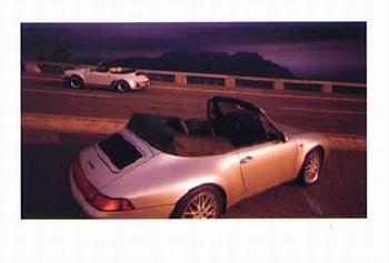 911 Cabrio 1983 Und 911 Cabrio Poster, 1997