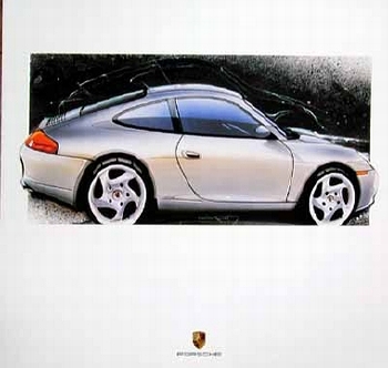 Porsche Design Studie Porsche 996 C2 Coupé, Poster 2000