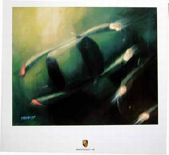 Porsche Design Studie Porsche Boxster Hardtop, Poster 2000