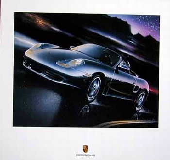 Porsche Design Studie Porsche Boxster, Poster 2000