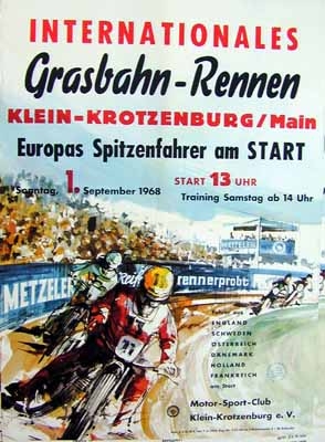 Original Race 1969 Internationales Grasbahn-rennen