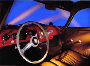 Porsche 356 Coupé Cockpit Photo