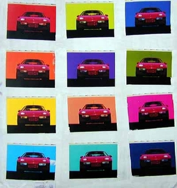 Poster 50 Jahre Porsche 1998, Porsche 928