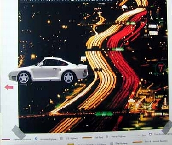 Poster 50 Jahre Porsche 1998, Porsche 959
