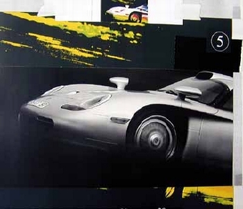 Poster 50 Jahre Porsche 1998, Porsche Gt1