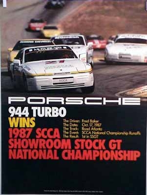 Porsche 944 Turbo Wins Scca