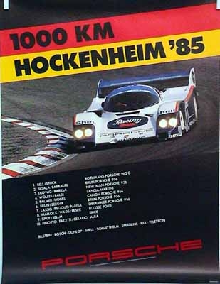 Porsche Original 1000 Km Hockenheim1985