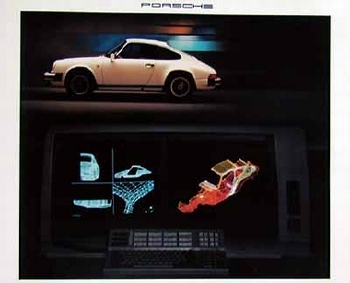 Porsche 911 Poster, 1987