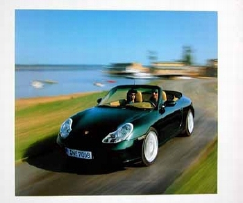 Porsche 911 Carrera Cabriolet Poster, 2001