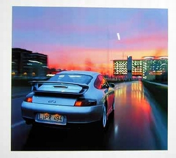 Porsche 911 Gt3 Poster, 2001