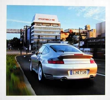 Porsche 911 Turbo Poster, 2001