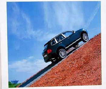 Porsche Cayenne Turbo, Poster 2002