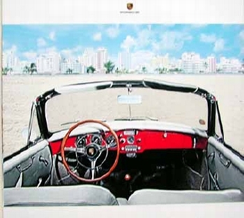 Unforgettable Porsche 356 Cabriolet Poster, 2003