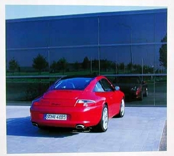 Porsche 911 Targa, Poster 2002
