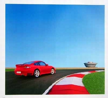 Porsche 911 Turbo Poster, 2002