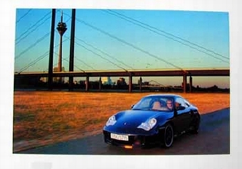 Porsche 911 Turbo Poster, 2000