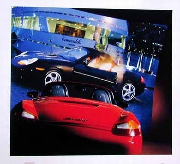 Porsche Boxster Poster, 1999