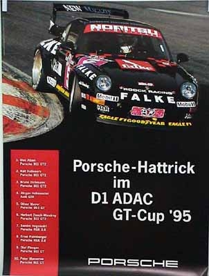 Porsche Original Hattrick Im Adac
