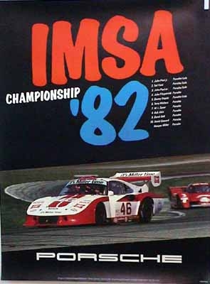 Porsche Original Imsa Championship 1982