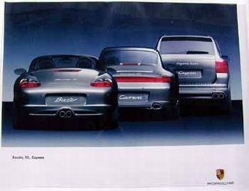 Porsche Original Showroom Cayenne Boxster