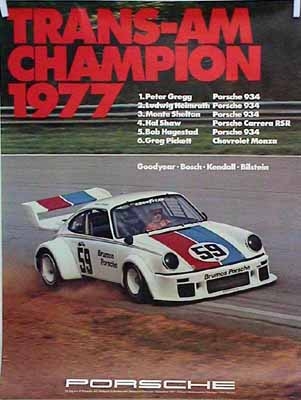 Porsche Original Trans Am Champion