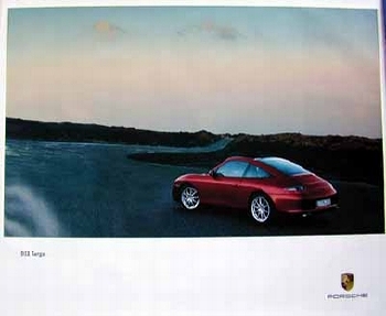 Porsche Original Werbeplakat - 911 Targa - Gut Erhalten