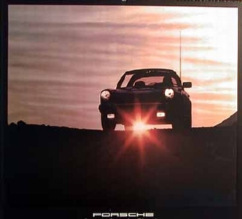 Porsche-originaldruck 1977 Porsche 911 - Poster