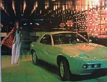 Porsche 928 Poster, 1978