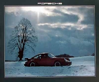 Porsche 911 Turbo Poster, 1979