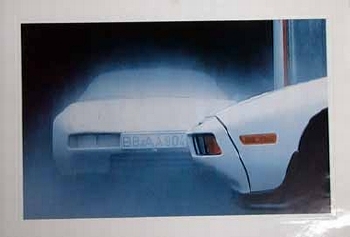 Porsche 928 Poster, 1980