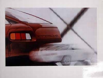 Porsche 944 Poster, 1980