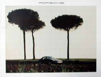 Porsche 928 Poster, 1982