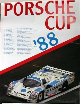 Porsche 911 Turbo Poster, 1983