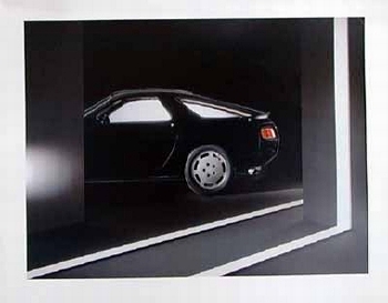 Porsche 928 Poster, 1983