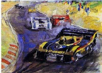 Porsche 917/ 30 Spyder, Can-am-serie 1973 - Poster