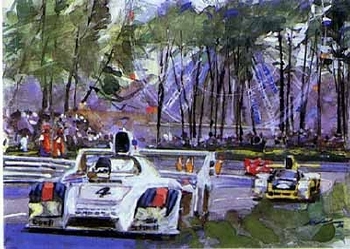 Porsche 936 Spyder, 24 Stunden Von Le Mans 1978 - Poster
