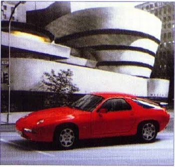 Porsche Original Print 1989 911