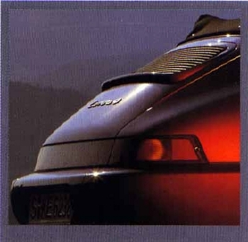 Porsche 911 Carrera 4 Cabriolet Poster, 1990