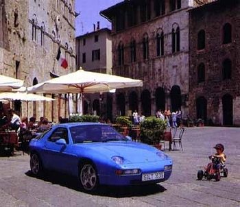 Porsche 928 Gts Poster, 1995