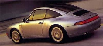 Porsche 911 Targa Poster, 1996