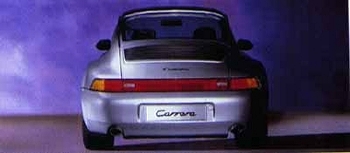 Porsche 911 Carrera Poster, 1996