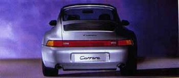 Porsche 911 Carrera Poster, 1996