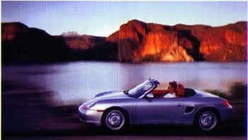 Porsche Boxster Poster, 1997