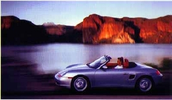 Porsche Boxster Poster, 1997