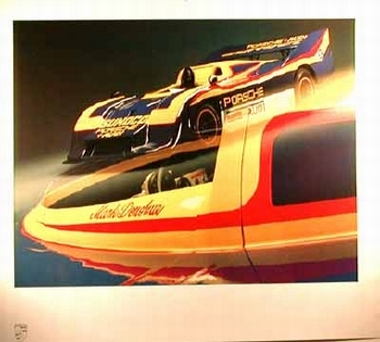 Porsche 917/30 Spyder 1973 Poster, 1985