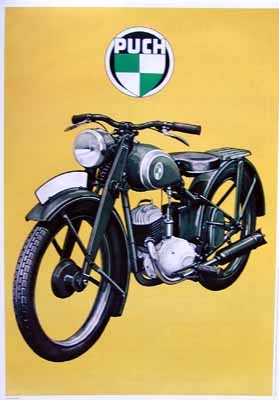 Puch Motorrad Reprint