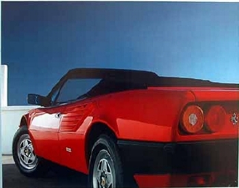 Ferrari Detail Poster