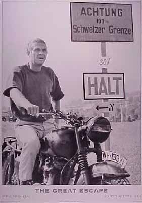 Steve Mcqueen-great Escape