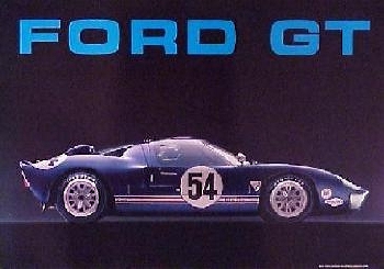 Us Import Ford Gt/40 Blue